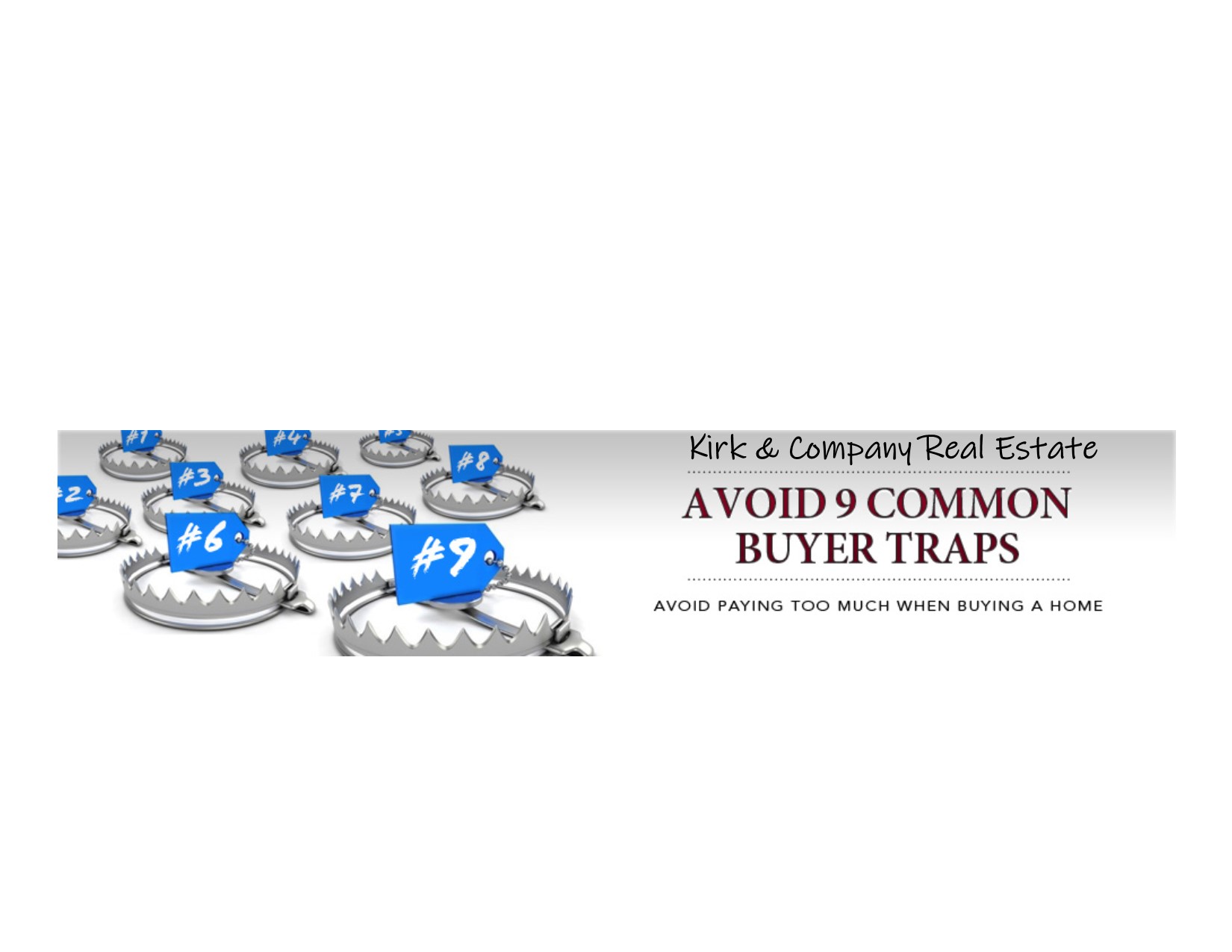 How to Avoid 9 Common Buyer Traps BEFORE Buying a Home