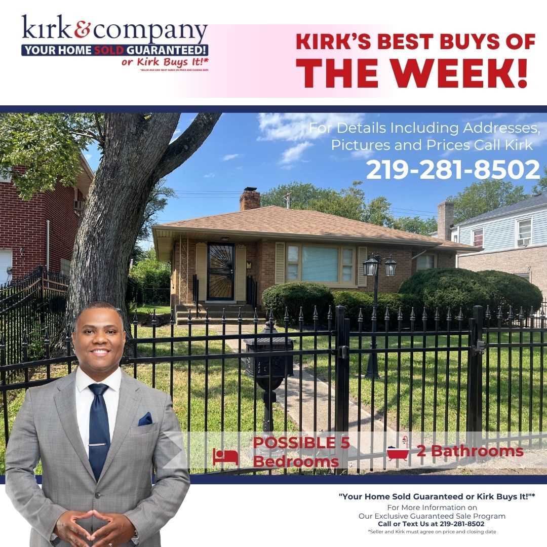 KIRK'S BEST BUYS OF THE WEEK! 
