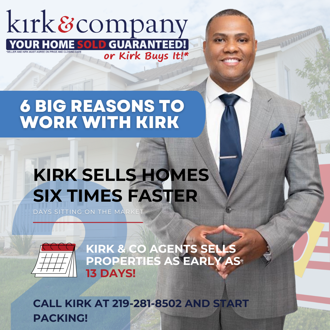 2 of 6 BIG REASONS to Work w/KIRK?? to Sell YOUR Home..