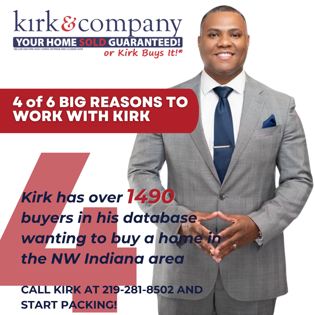 4 of 6 BIG Reasons to Work with Kirk...