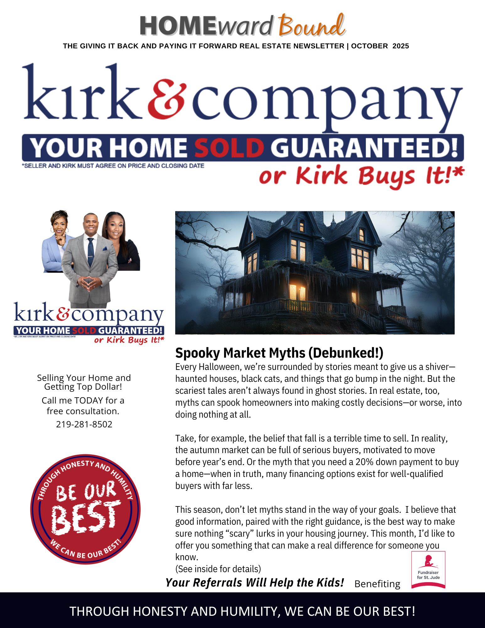 October 2025 Homeward Bound Newsletter - Spooky Market Myths (Debunked!)